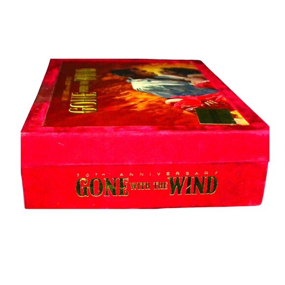 Gone With The Wind Special 70th Anniversary Collectors Box Set Red Velvet Case - Picture 3 of 11